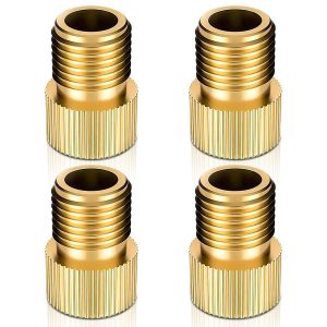 Bike Bits Brass Presta Adapter