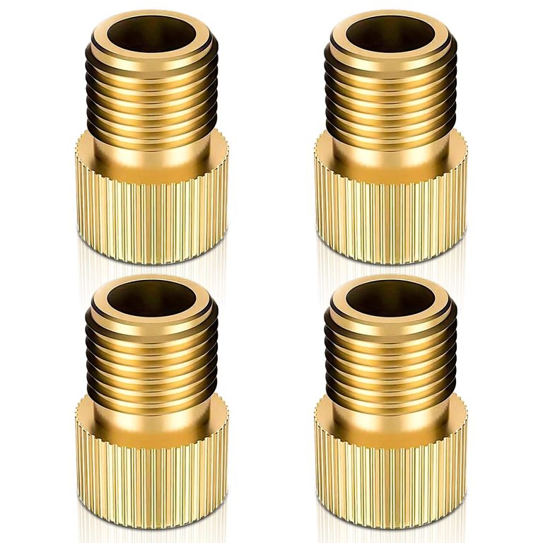 Bike Bits Brass Presta Adapter