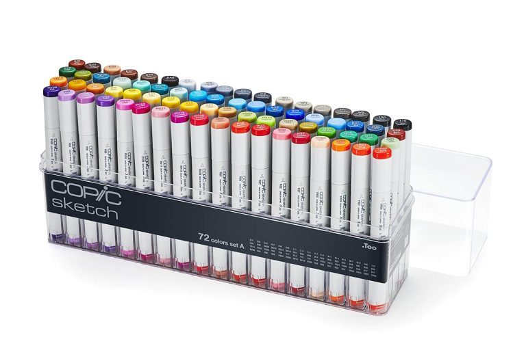 Copic Marker 72 Piece Sketch Set