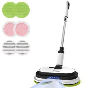 Cordless Electric Mop with Self-Propelling Hardwood Floor Cleaner