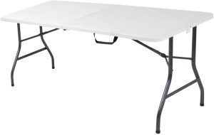 Cosco Deluxe 6 Foot x 30 inch Molded Folding Speckle Table