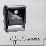 Custom Signature Stamp