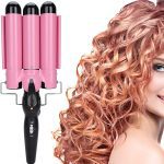 Curling & Crimper Hair Styler with Temperature Adjustable