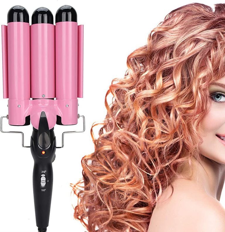 Curling & Crimper Hair Styler with Temperature Adjustable