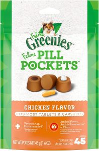 GREENIES PILL POCKETS Natural Chicken Flavor Dog Treats Tablets