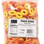 Peach Rings Gummy Candy 5 Lbs