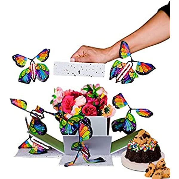 Send a Cake Explosion Butterfly Surprise