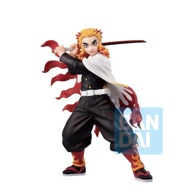 Demon Slayer Kimetsu no Yaiba The Movie: Mugen Train Perching Kyojuro Rengoku Figure