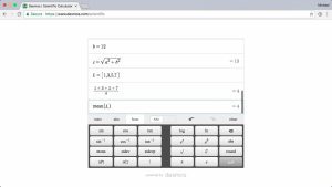 Desmos Scientific Calculator