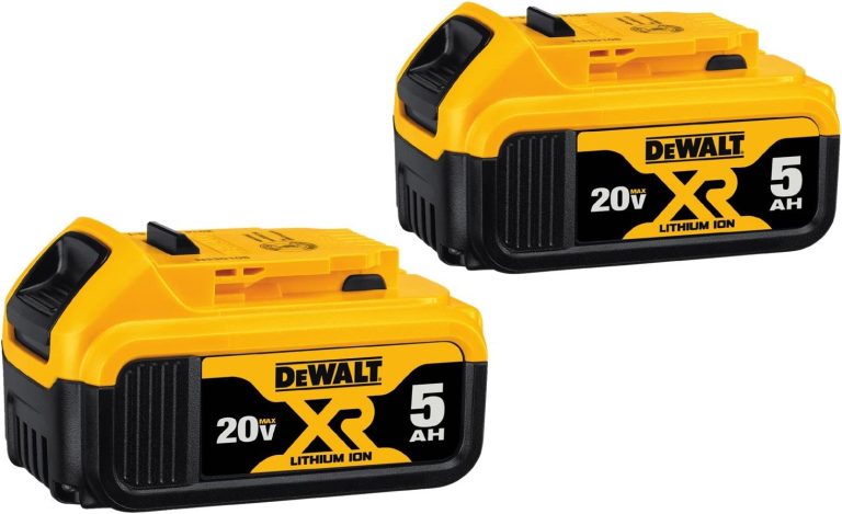 DEWALT DCB205-2 20V MAX XR 5.0Ah Lithium Ion Battery Pack