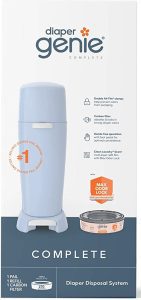 Diaper Genie Complete Assembled Diaper Pail with Odor Lock Technology