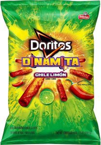 Doritos Dinamita Chile Limon Flavored Rolled Tortilla Chips