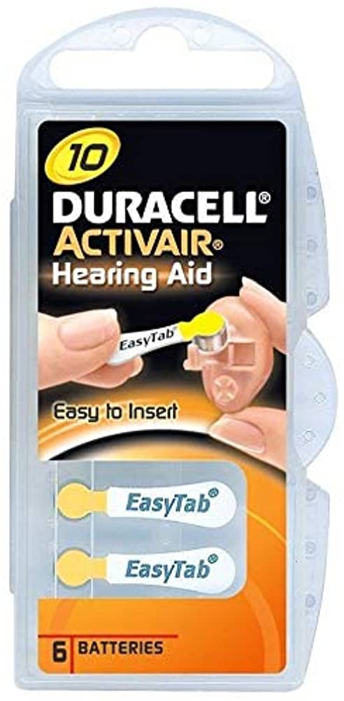 Duracell Hearing Aid Batteries