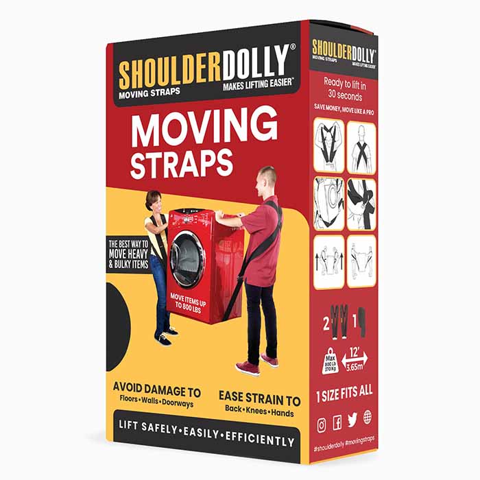 Shoulder Dolly Moving Straps