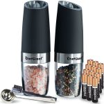 Electric Salt and Pepper Grinder Set