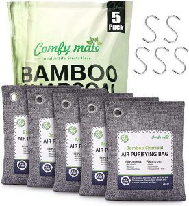 Charcoal Purifying Bag Activated Bamboo Air Freshener and Odor Eliminator