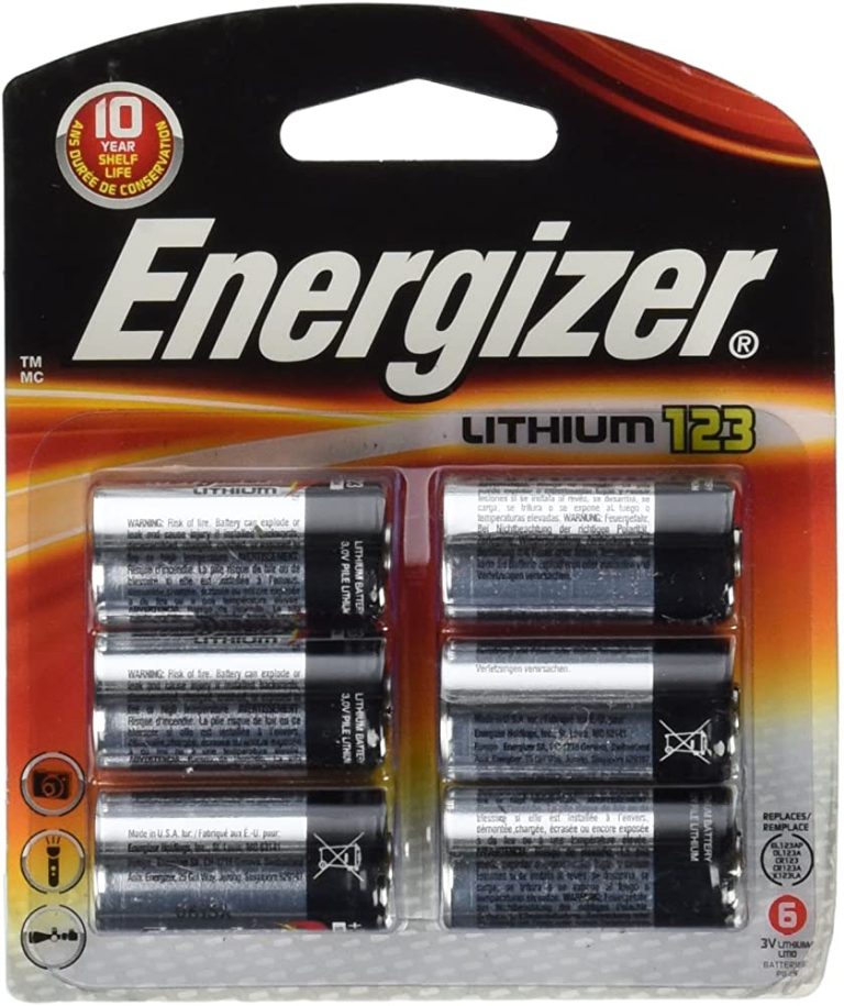 Energizer Lithium Photo Batteries