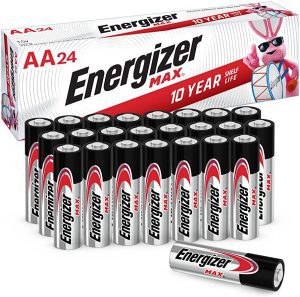 Energizer Max Alkaline AA Batteries (24 Count)
