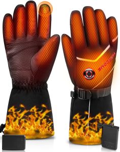 Electric Heating Technology Hand Warming Temperature Control Heat Gloves