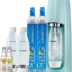 SodaStream Fizzi Sparkling Water Maker Bundle with 1L Slim Carbonating Bottle