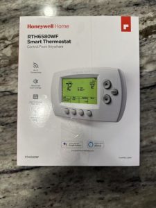 Honeywell Programmable Thermostat RTH6580WF