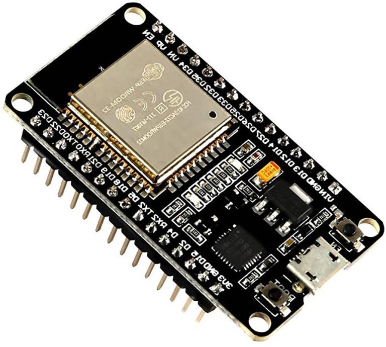 HiLetgo ESP-WROOM-32 ESP32 ESP-32S Development Board 2.4GHz Dual-Mode WiFi +Bluetooth Dual Cores Microcontroller Processor Integrated with Antenna RF AMP Filter AP STA