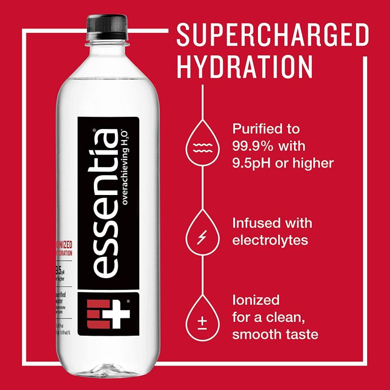 Essentia Water Ionized Alkaline Bottled Water