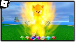 Sonic Hedgehog 7 Chaos Emeralds