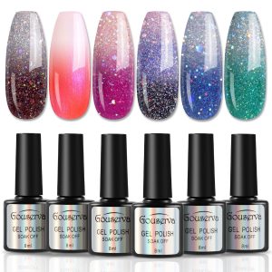 AZUREBEAUTY Chameleon Nail Polish Color Changing 6 Colors