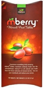 mberry Miracle Fruit Tablets 10-Count