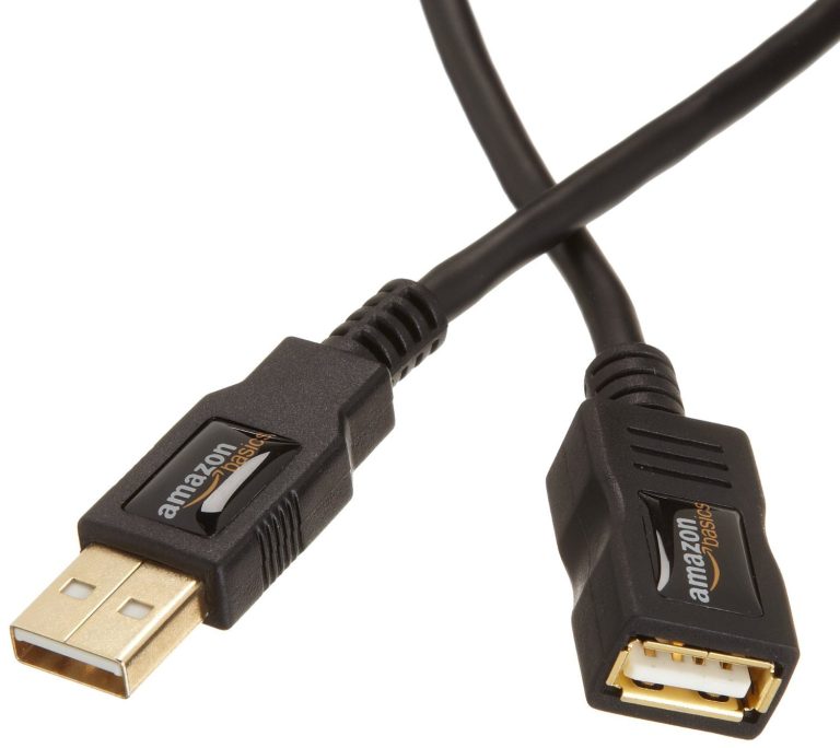 AmazonBasics Extension Cable Male to Female