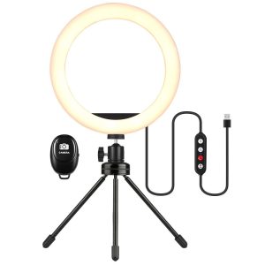 Extendable Cellphone Photography LED Light with Temperature 3000K-6000K