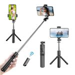 Extendable Wireless Shutter Remote Control Selfie Stick Tripod