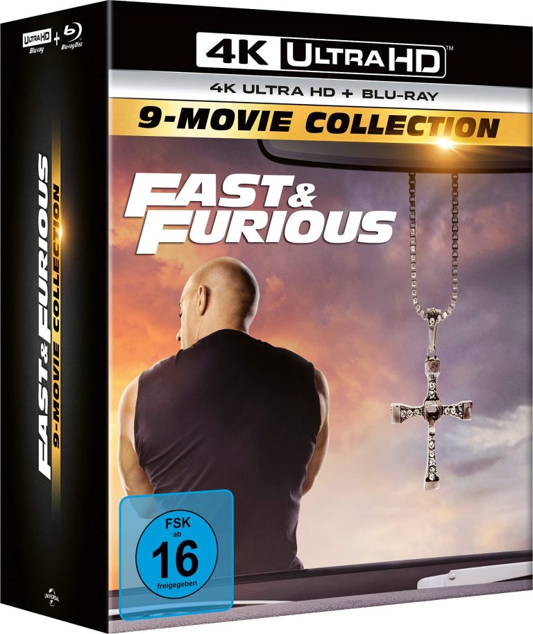 Fast & Furious 9 Movie Collection (Blu-ray)