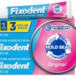 Fixodent Plus Free Denture Adhesive Cream