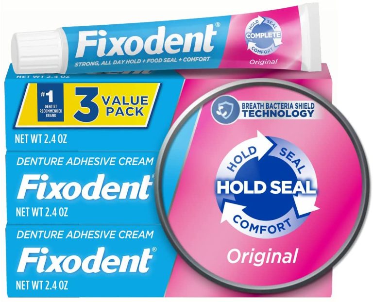 Fixodent Plus Free Denture Adhesive Cream