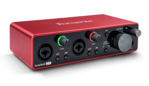 Focusrite Scarlett 2i2 (3rd Gen) USB Audio Interface with Pro Tools | First