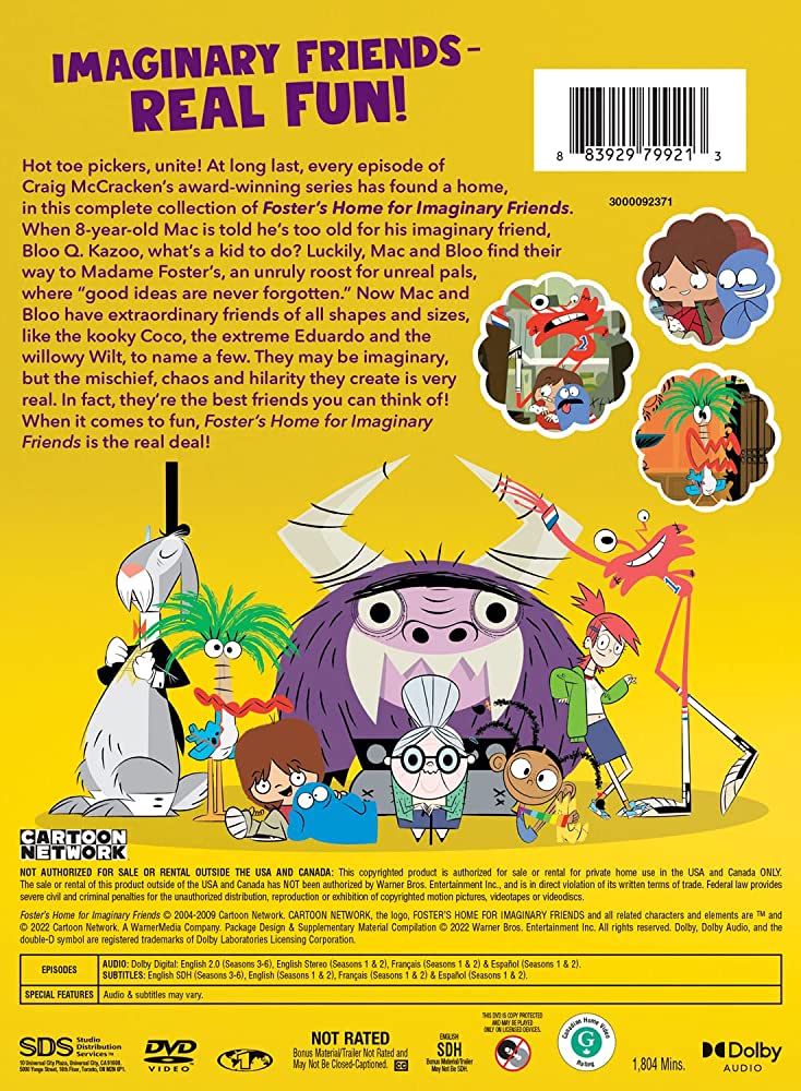 Fosters Home for Imaginary Friends Complete Series Collection