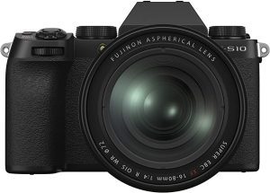 Fujifilm X-S10 Mirrorless Digital Camera Body - Black