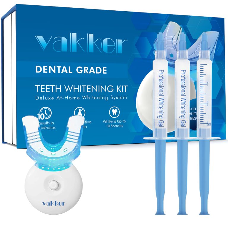 Teeth Whitening Kit with LED Light - Teeth Whitening Gel Dispensers