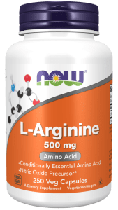 NOW Supplements L-Arginine 500 mg