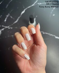 OPI Lacquer - Funny Bunny Pearly