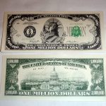 Traditional One Million Dollar Bill