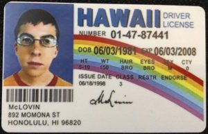 Signs Fun NMLID Mclovin Licenses