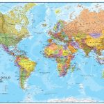 Maps International Giant Mega Map Lamination