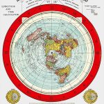 Flat Earth Map - Gleason's New Standard Map of the World