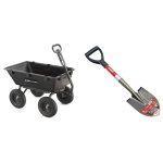 Gorilla Carts GOR6PS Heavy-Duty Steel Utility Cart with Removable Sides