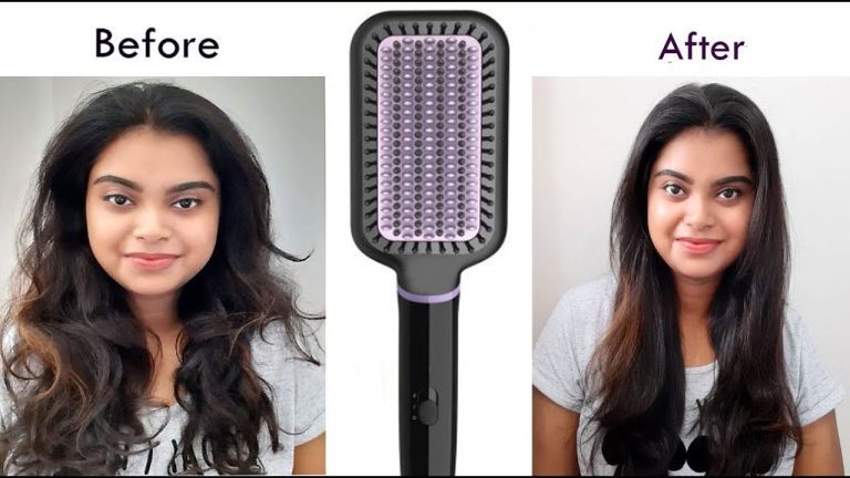 Hair Straightener Brush