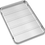 Heavy Duty Stainless Steel Baking Sheet and Cooling Rack Set