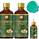 Helyoratty Professional Shampoo & Conditioner with Ginger